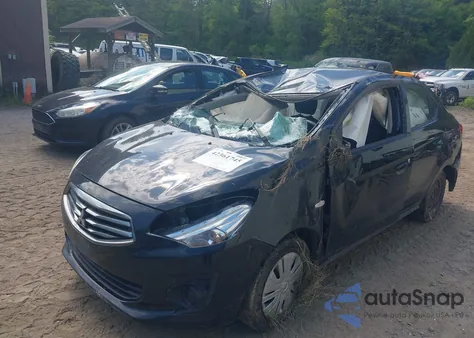 2019 Mitsubishi Mirage G4 Es из США, поврежденный, VIN ML32F3FJ5KHF09388